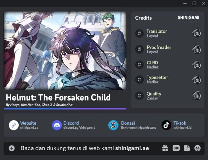 Komik Helmut: The Forsaken Child Chapter 86 Fix gambar 1